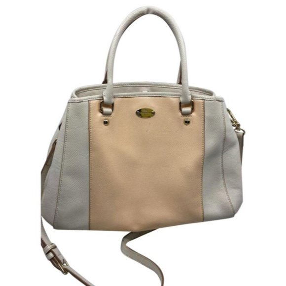 COACH Women's Tote Bag CrossBody Strap Cream Tan - Picture 1 of 13